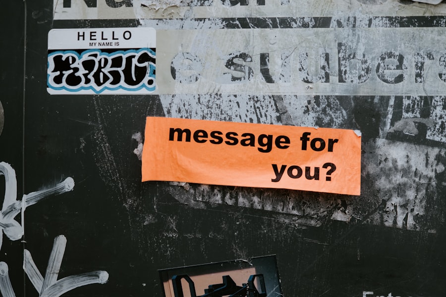 Photo Messaging Interface